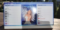 Andělský kalendář 2022 - stolní-PŘEDOBJEEDNÁVKA